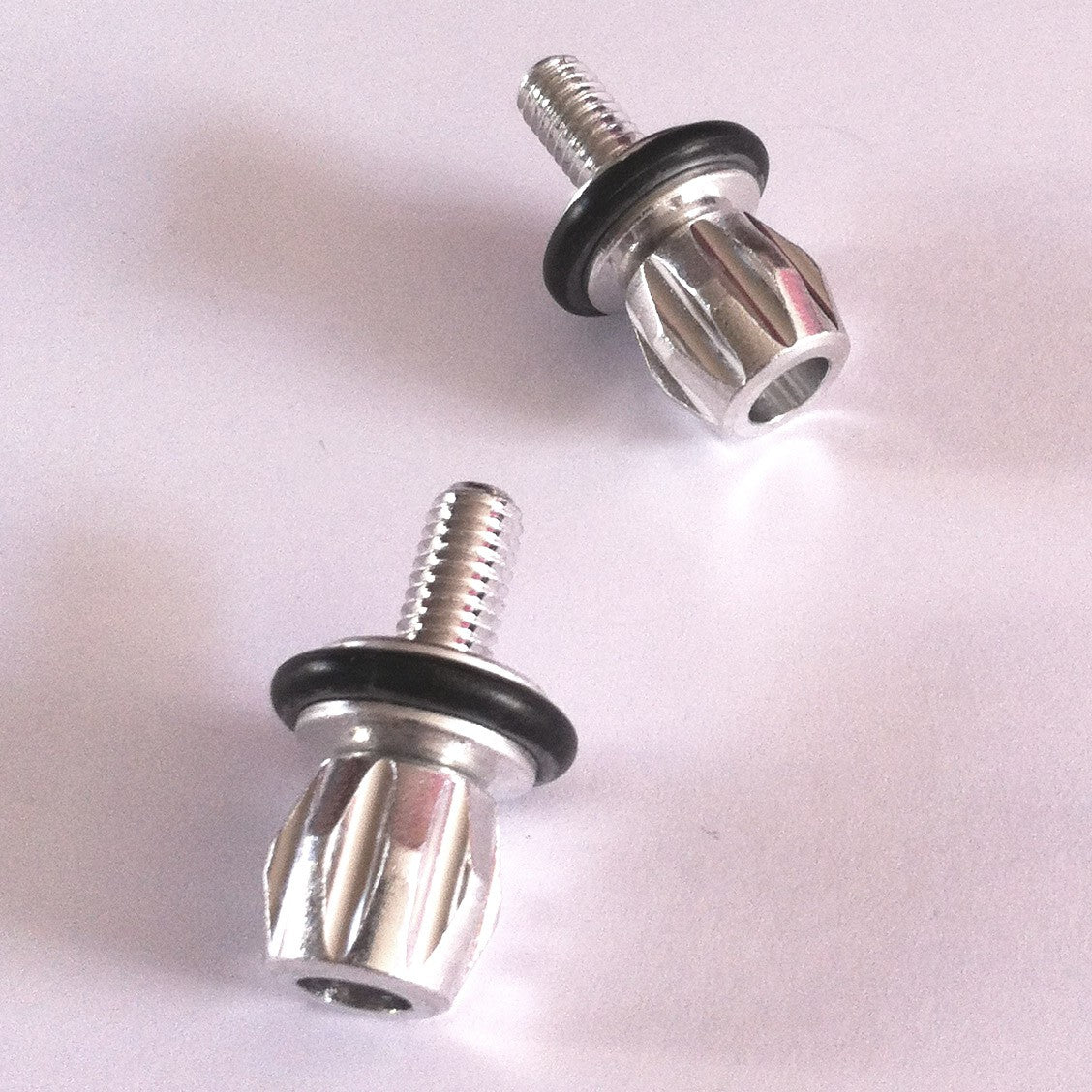 2 Aluminum brake adjustment screws