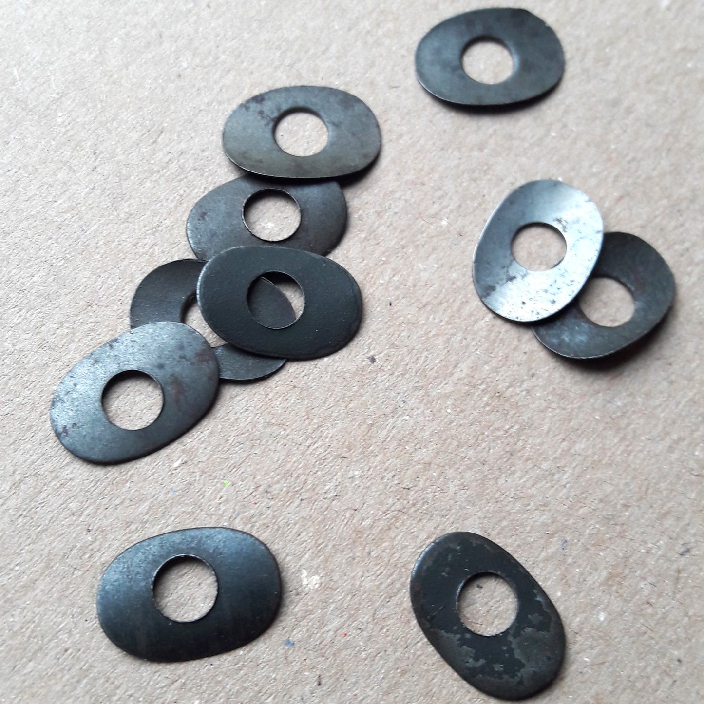 Washers for wooden rims