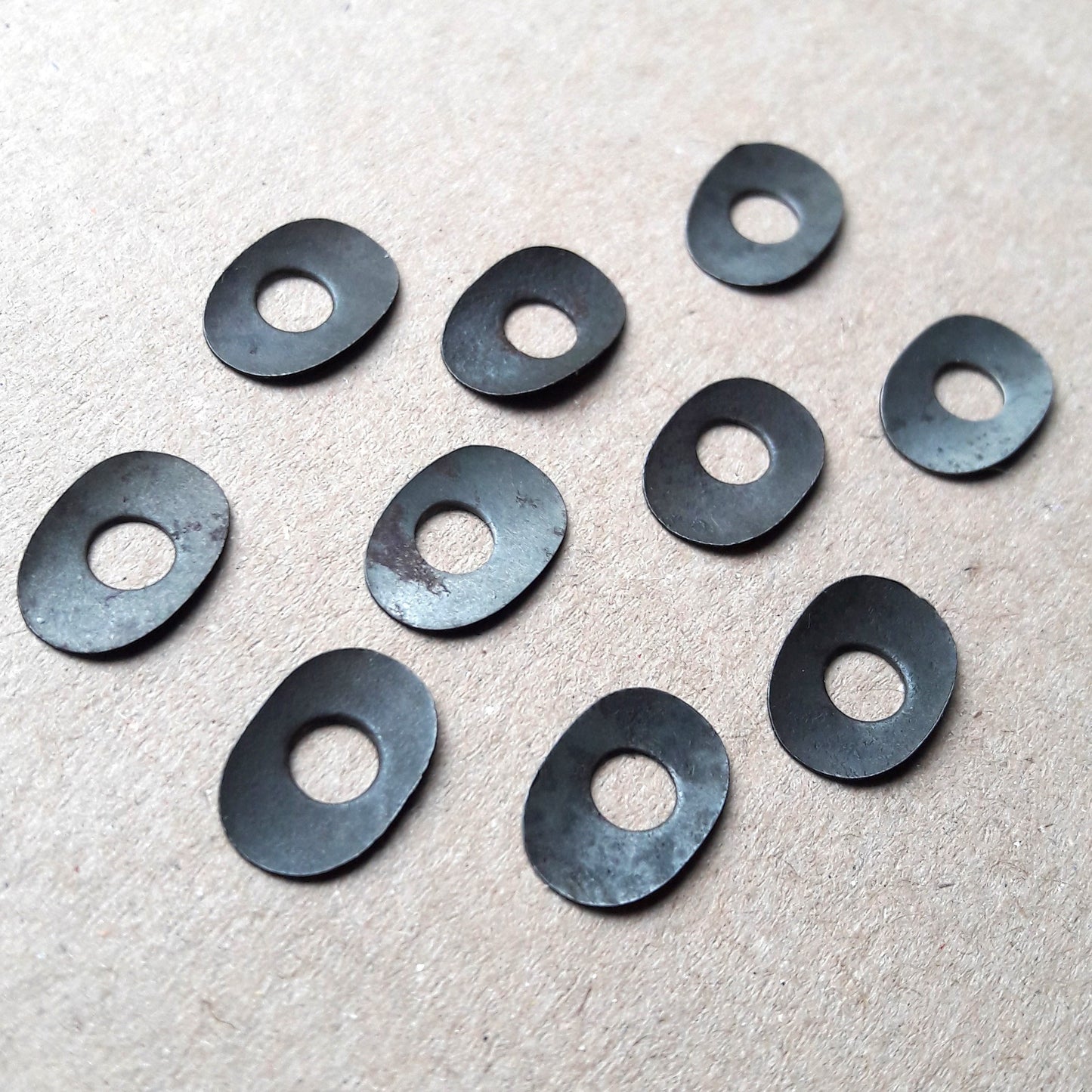 Washers for wooden rims