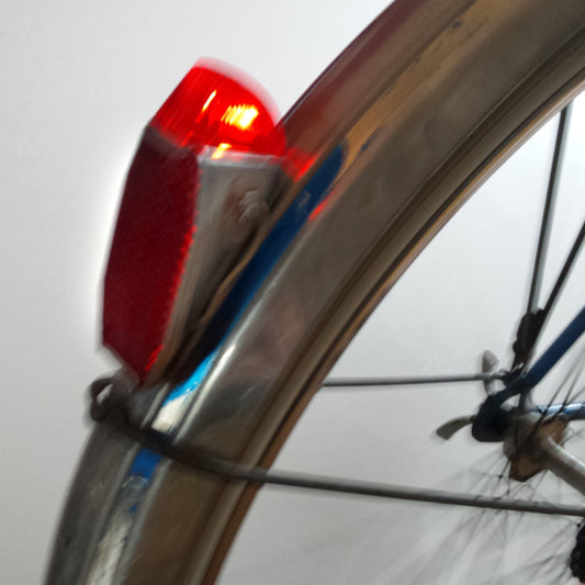 Vintage Bike Metal Tail Light